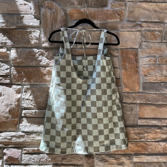 Checkered Shift Dress - Picture 6 of 6